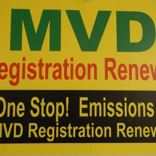 Re-register your car, too!