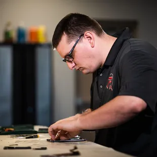 Nic Fires Hard at work!