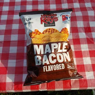 Only place I have found that has maple bacon potato chips.