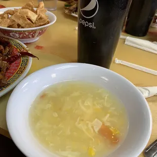 Egg drop soup