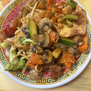 Mixed Food from buffet