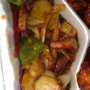 Twice cooked pork
