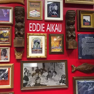 Wall to remember Eddie Aikua