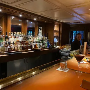 The bar at Quill