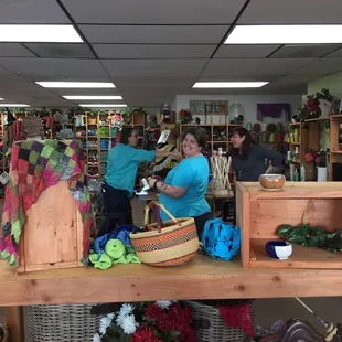 Inside this great store!