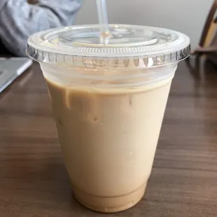 Iced White Mocha Latte