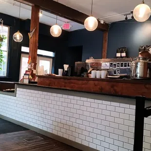 Service counter. How quaint!