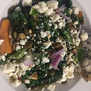 Hot Kale Salad