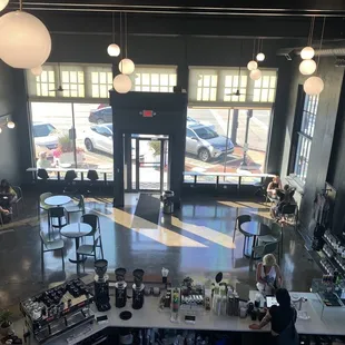 View from the top floor