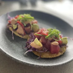 Ahi Tuna Tostadas