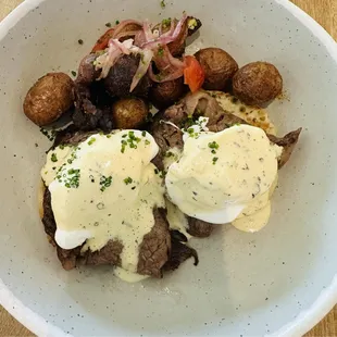 Truffle Eggs Benedict