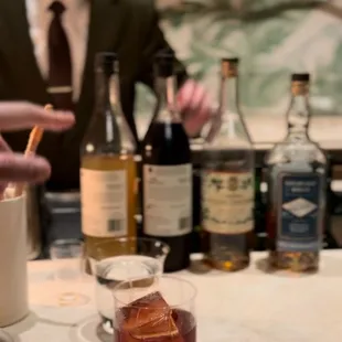 Ending our night with one last cocktail from Craig!