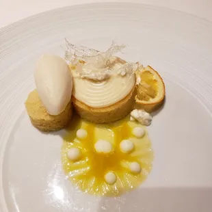 Meyer Lemon Chiffon Cake