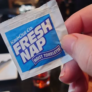 Needed to ask for wipes and napkins for after wings. These should come automatically...