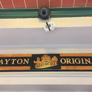 a sign for dayton original