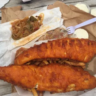 Repeat of fish and onions