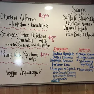 Specials Board