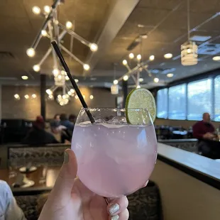 lavender yuzu gin &amp; tonic