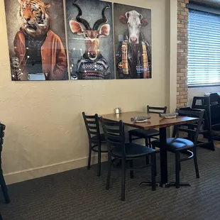 Dining area.