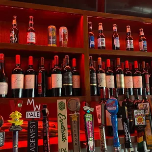 Wine and a few drafts