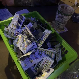 Losing pull tabs