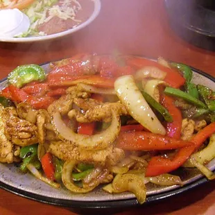 The best Chicken Fajitas in town!