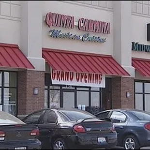 Outside of restaurant