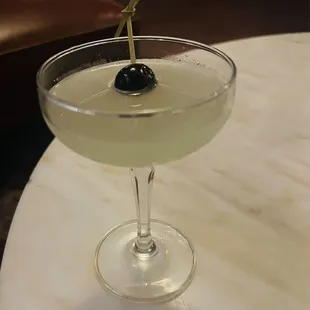 Mezcal cocktail