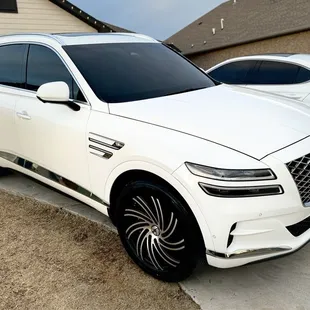 5% tint with 15% tinted windshield