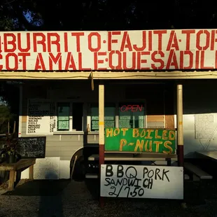 a food stand
