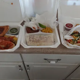 Very nice lady who is generous with the portions. AND they uber eats.