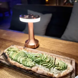 Avocado Pizzette