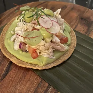 Tostada De Jaiba
