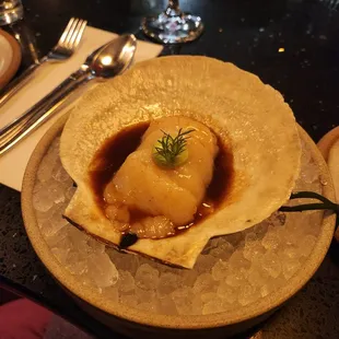 Aguachile Negro De Callos De Hacha