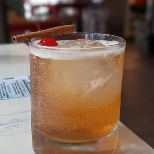 Vanilla old fashion