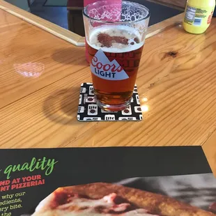 Beer after foam settled. 2nd time.