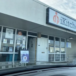 Not a real restaurant. Order food to go.