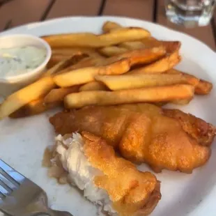 Beer batter fish fry