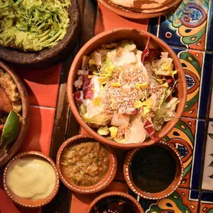 Beet Salad made vegan. Cheese and dressing (contains honey) on side