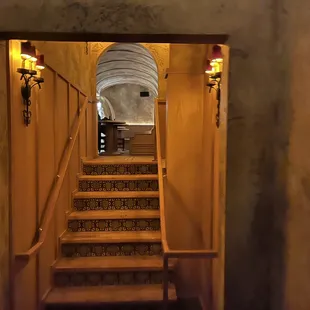 Inside to private area