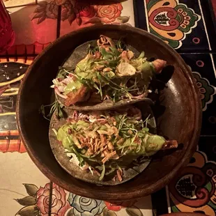 Crispy Chicken Tacos