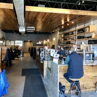 ordering area and inside seating