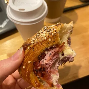 Everything Ham croissant