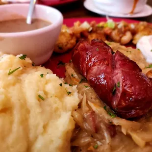 Polish sampler includes goulash