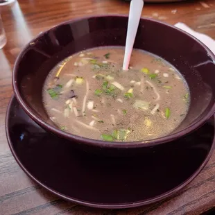 Mushroom soup