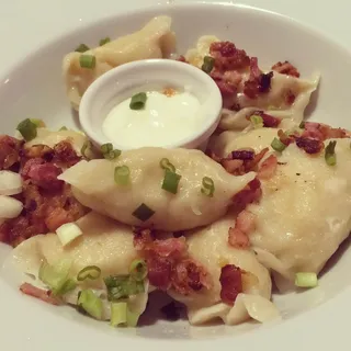 Potato and Cheese Pierogi Dinner