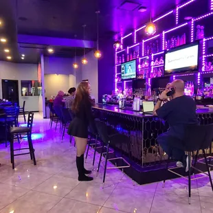 Bar area
