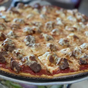 Sausage pizza