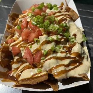 Katnip Chips with Pulled Pork