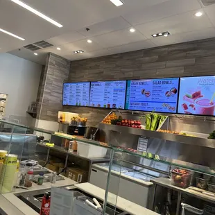 Menus....